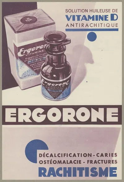 Ergorone by Парижское общество химической экспансии, 1910-1950 — digital art print download
