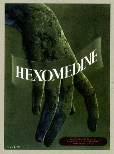 Hexomedine by V. Casini, 1910-1950 — digital art print download
