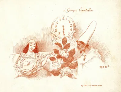 Кортеж часов by Огюст Рёдель, 1897 — digital art print download