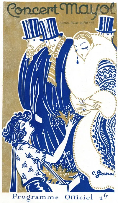 Концерт Майоля by Шарль Жезмар — digital art print download