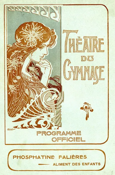 Programme officiel by E. Gendrot — digital art print download