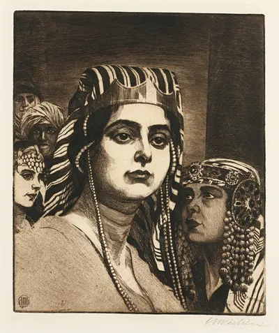 Esther by Эфраим Моисеевич Лилиен — digital art print download