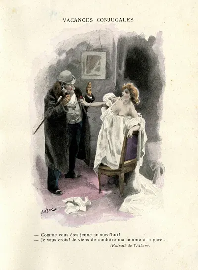 Les fêtes galantes by Ferdinand Bac — digital art print download