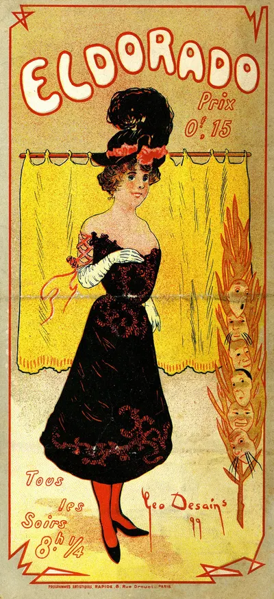 Eldorado by Géo Desains, 1901 — digital art print download