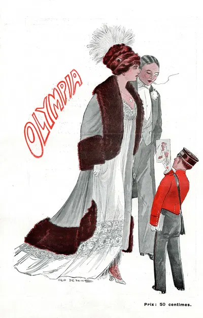 Олимпия by Жё Дезен — digital art print download