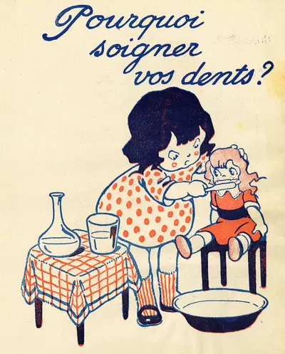 Pourquoi soigner vos dents by H. Stéphany — digital art print download
