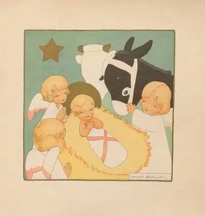Пять рождественских рассказов Пл.5 by Жанна Хеббелинк, 1934 — digital art print download
