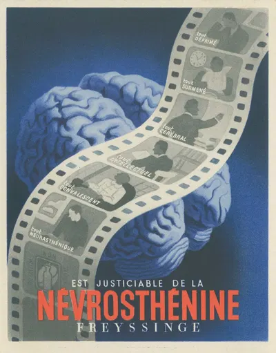 Nevrosthenine by Laboratoire Freyssinge, 1910-1950 — digital art print download