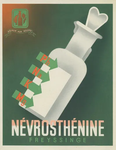 Nevrosthenine by Laboratoire Freyssinge, 1910-1950 — digital art print download