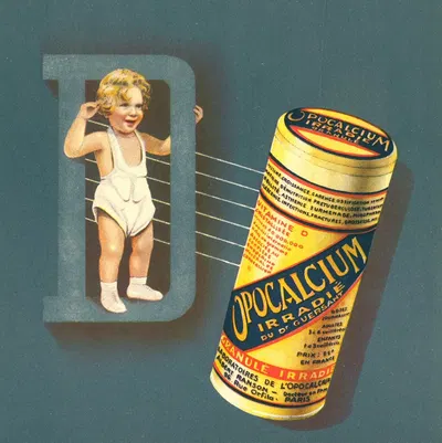 Opocalcium irradié by Laboratoires de l'Opocalcium, 1910-1950 — digital art print download