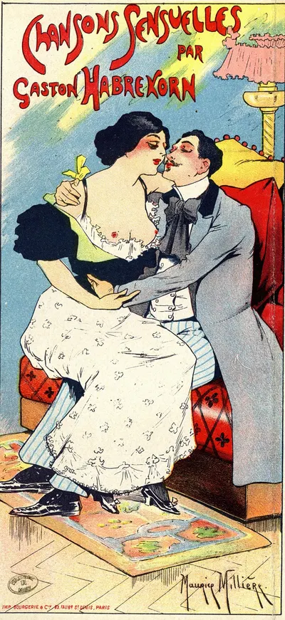 Чувственные песни Гастона Хабрекорна by Морис Милье — digital art print download