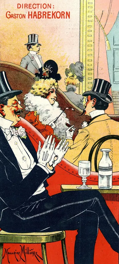 Direction ; Gaston Habrekorn by Maurice Milliere — digital art print download