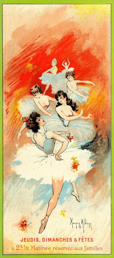 Jeudis, dimanches & fêtes by Maurice Milliere — digital art print download