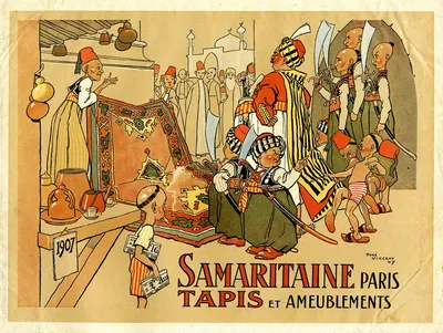 Tapis et ameublements by René Vincent, 1907 — digital art print download