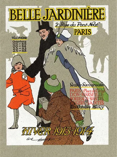 Прекрасная садовница – Зима 1913-1914 by Уилл Хоутон — digital art print download