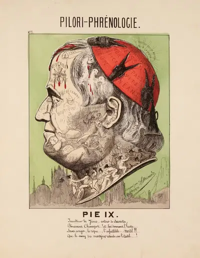 Пий IX by Ахилл Беллогё, 1870 — digital art print download
