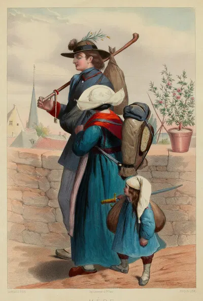 Mère by Adolphe Pinçon, 1871 — digital art print download