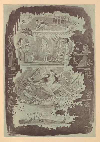 Le Manuscrit de la Momie by Albert Robida, 1895 — digital art print download