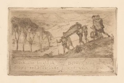 Begräbnis by Albert Welti, 1912 — digital art print download
