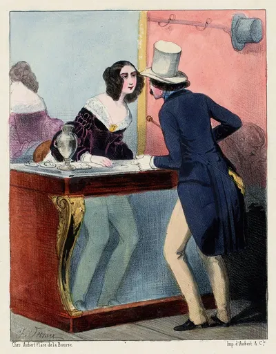 Эффект миража by Шарль Вернье, 1840 — digital art print download