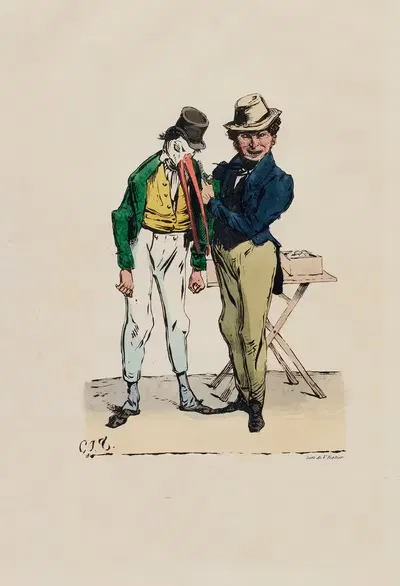Tout le monde n'est pas bête by Charles-Joseph Traviès de Villers — digital art print download