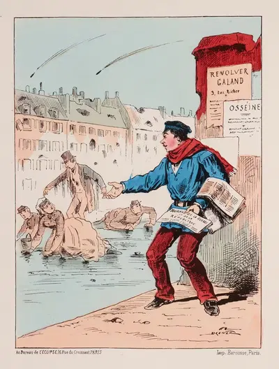 Эффекты бомбардировки. by Дранер, 1871 — digital art print download