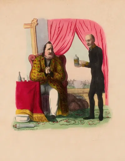 Ах, мой дорогой Гизо, я в очень печальном положении by Эдм Лордеро — digital art print download