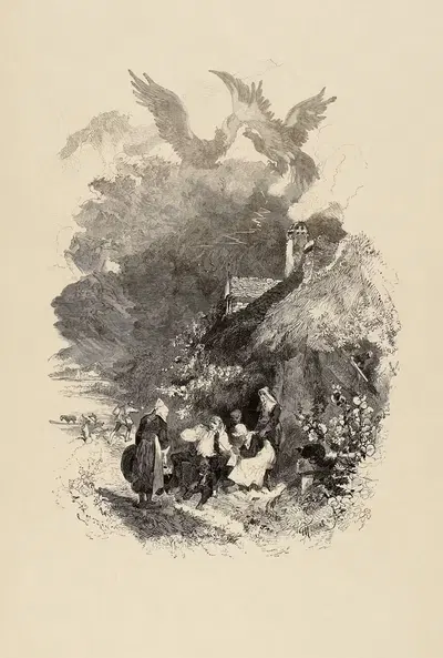 La guerre by Edmond Morin, 1870 — digital art print download