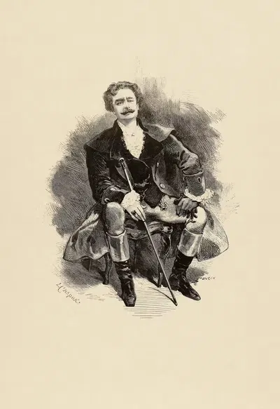 Laferrière by Edmond Morin, 1877 — digital art print download