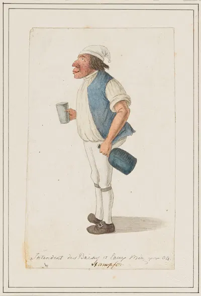 Интендант бань by Эмануэль Дженнер, 1804 — digital art print download