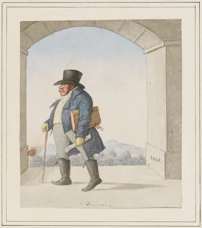 в. Гумуа by Эмануэль Дженнер, 1810 — digital art print download