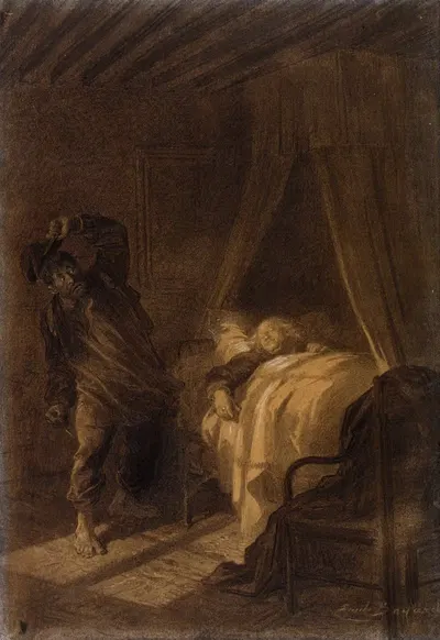Падение by Эмиль-Антуан Баяр, 1879-1880 — digital art print download