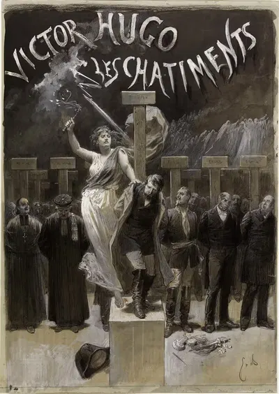 Наказания by Эмиль-Антуан Баяр, 1884 — digital art print download