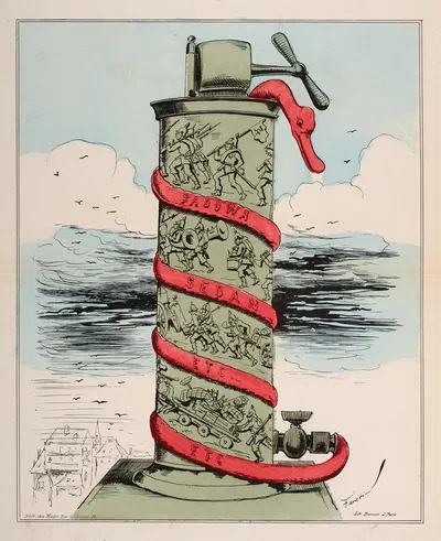 1871 год от Фастина. Для увековечения памяти прусской оккупации by Фостен Бетбеде — digital art print download