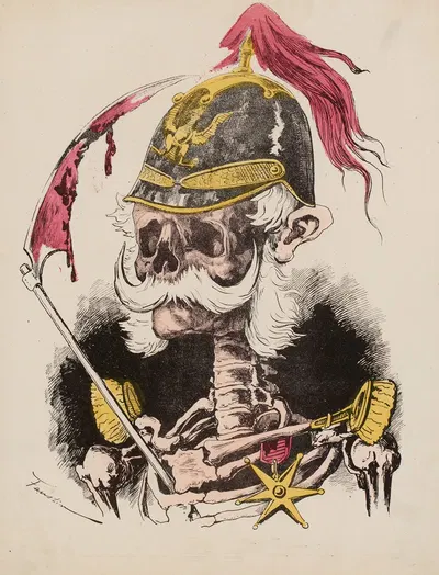 Его Величество, Вильгельм Прусский, Рыцарь Смерти by Фостен Бетбеде — digital art print download