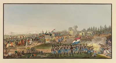 Битва при Фраубрунне и Победа by Франсуа Алойс Мюллер, 1798 — digital art print download