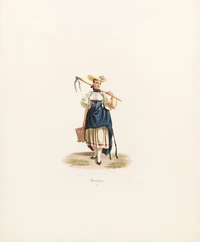 Берн by Габриэль Лори младший, 1824 — digital art print download
