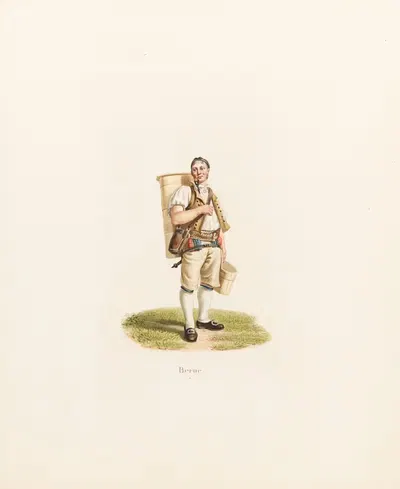 Берн by Габриэль Лори младший, 1824 — digital art print download