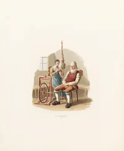 Анабатист by Габриэль Лори младший, 1824 — digital art print download