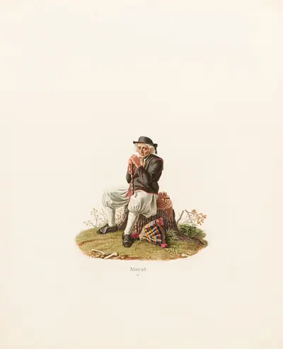 Морат by Габриэль Лори младший, 1824 — digital art print download