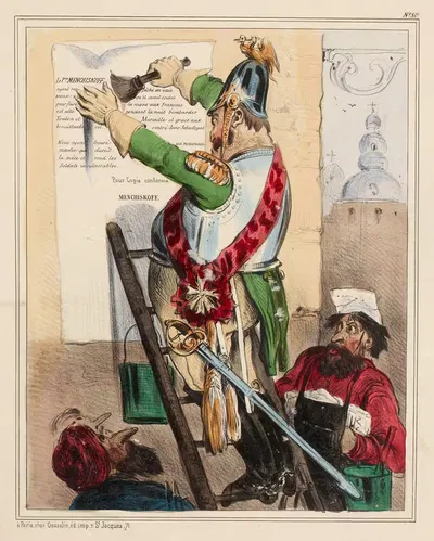 Русский бюллетень by Госселен, 1870-1871 — digital art print download