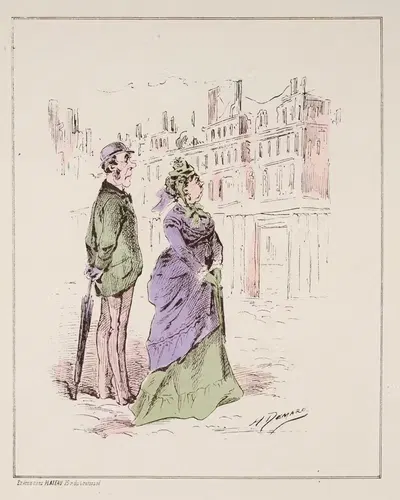 A travers Paris par H. Demare Epicier à Beaucaire by Henri Demare — digital art print download
