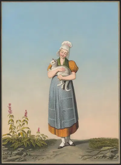 Марианна Теруа, От Бати до кантона Женева by Жан Эммануэль Лоше, 1825-1830 — digital art print download