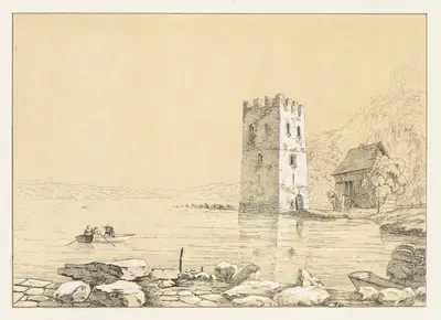 Станцштад by Иоганн Фридрих Вагнер, 1840-1844 — digital art print download