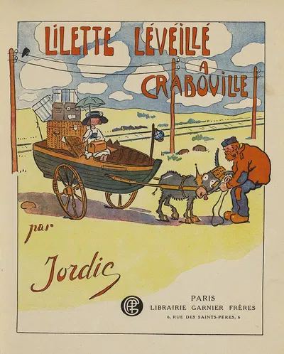 Lilette Léveillé à Craboville Pl.1 by Jordic, 1929 — digital art print download