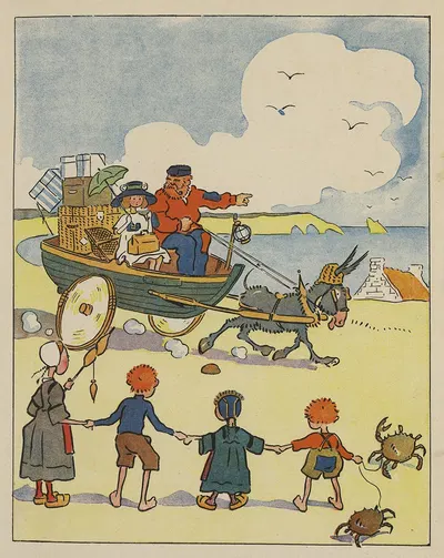 Лилетт Левейе в Крабовилле Пл.2 by Жордик, 1929 — digital art print download