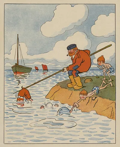 Lilette Léveillé à Craboville Pl.5 by Jordic, 1929 — digital art print download