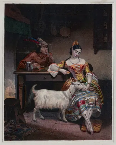 Комната by Николя Эсташ Маурен, 1834 — digital art print download