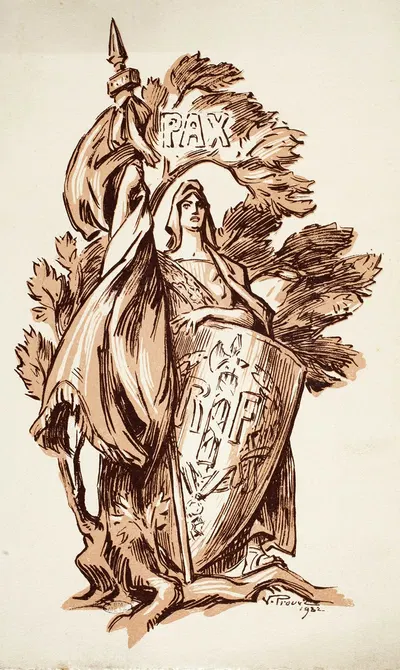 Мир by Виктор Пруве, 1932 — digital art print download