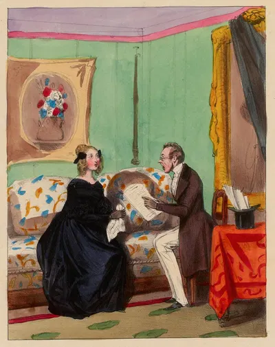 Мне будет очень тяжело by Фредерик Бушо, 1837 — digital art print download